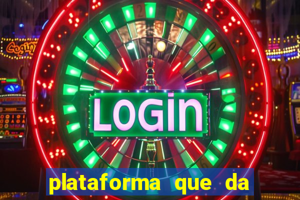 plataforma que da bonus de registro